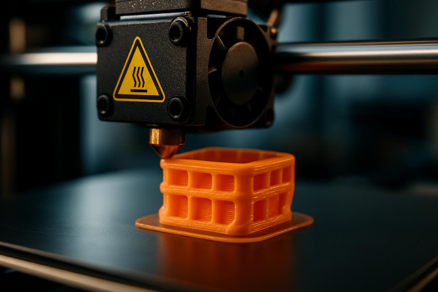 Stampante 3D in azione